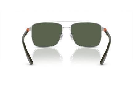 Ochelari de soare Polo Ralph Lauren PH3137 90019A Polarized Pătrați Argintii