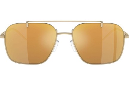 Okulary przeciwsłoneczne Emporio Armani EA2150 301378 Prostokątne Złote