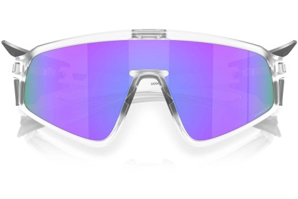 Okulary przeciwsłoneczne Oakley LATCH PANEL KYLIAN MBAPPÈ OO9404 940402 Prostokątne Przezroczyste