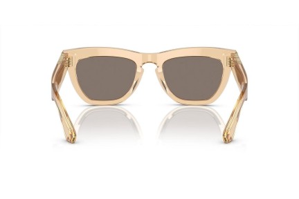 Okulary przeciwsłoneczne Burberry BE4415U 40635A Kwadratowe Brązowe