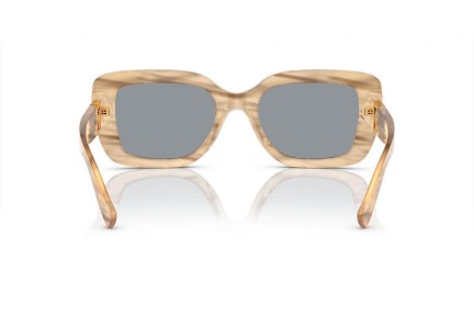 Okulary przeciwsłoneczne Ralph Lauren The Nikki RL8217U 610687 Prostokątne Brązowe