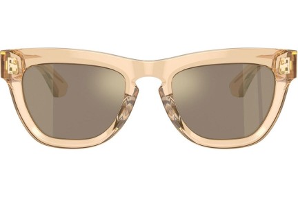 Okulary przeciwsłoneczne Burberry BE4415U 40635A Kwadratowe Brązowe