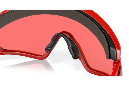 Okulary przeciwsłoneczne Oakley Wind Jacket 2.0 OO9418 941825 PRIZM Torch Pojedyncze | Shield Czerwone