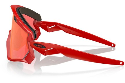 Okulary przeciwsłoneczne Oakley Wind Jacket 2.0 OO9418 941825 PRIZM Torch Pojedyncze | Shield Czerwone