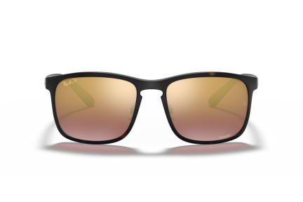 Solbriller Ray-Ban Chromance Collection RB4264 894/6B Polarized Firkantet Havana