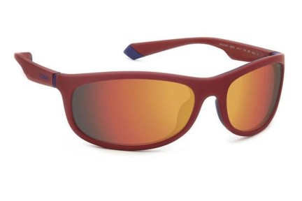 Слънчеви очила Polaroid PLD2154/S 0Z3/OZ Polarized Овални Червена