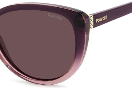 Слънчеви очила Polaroid PLD4176/S/X B3V/KL Polarized Око на котка Виолетова