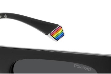 Слънчеви очила Polaroid PLD6224/S/X 807/M9 Polarized Flat Top Черна