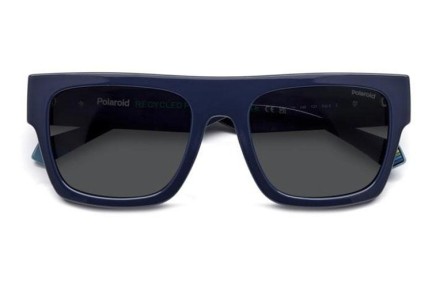 Слънчеви очила Polaroid PLD6224/S/X PJP/M9 Polarized Flat Top Синя