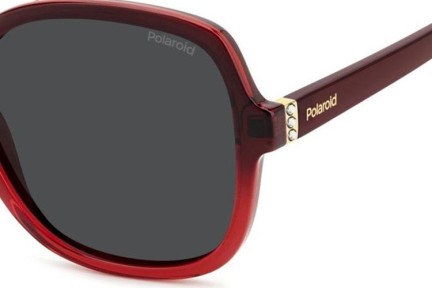 Слънчеви очила Polaroid PLD4177/S/X C9A/M9 Polarized Квадратни Червена