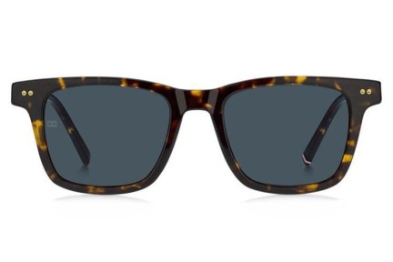 Ochelari de soare Tommy Hilfiger TH2127/S 086/KU Dreptunghiulari Havana