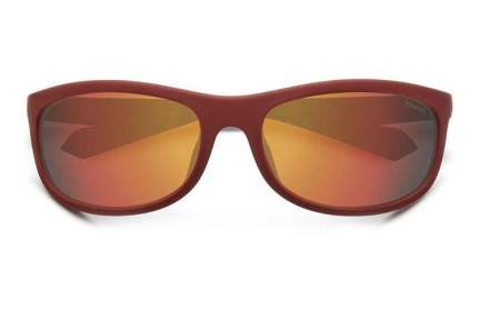 Слънчеви очила Polaroid PLD2154/S 0Z3/OZ Polarized Овални Червена