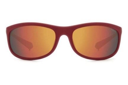 Слънчеви очила Polaroid PLD2154/S 0Z3/OZ Polarized Овални Червена