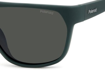 Okulary przeciwsłoneczne Polaroid PLD7053/S DLD/M9 Polarized Flat Top Zielone