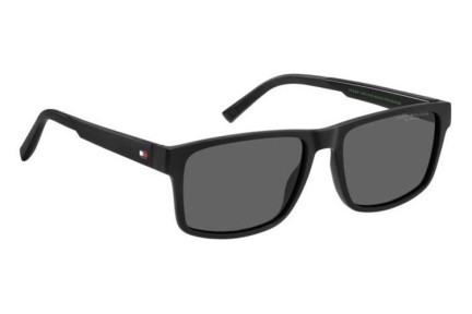 Слънчеви очила Tommy Hilfiger TH2142/S 807/M9 Polarized Правоъгълни Черна