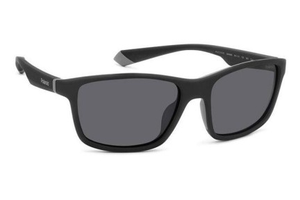 Okulary przeciwsłoneczne Polaroid PLD2153/S O6W/M9 Polarized Prostokątne Czarne