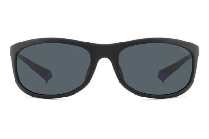 Слънчеви очила Polaroid PLD2154/S 0VK/C3 Polarized Овални Черна