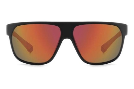 Okulary przeciwsłoneczne Polaroid PLD7053/S BLX/OZ Polarized Flat Top Czarne