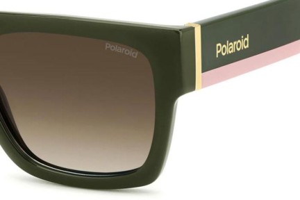 Okulary przeciwsłoneczne Polaroid PLD6224/S/X 1ED/LA Polarized Flat Top Zielone