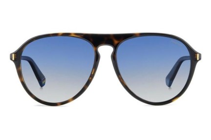 Sonnenbrille Polaroid PLD6225/S 086/Z7 Polarized Pilot Havanna