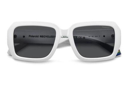 Слънчеви очила Polaroid PLD6223/S/X VK6/M9 Polarized Правоъгълни Бяла