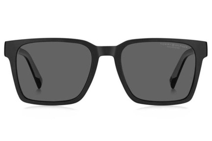 Слънчеви очила Tommy Hilfiger TH2143/S 08A/M9 Polarized Правоъгълни Черна