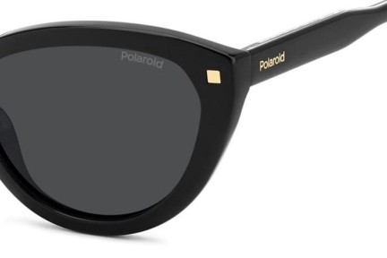 Okulary przeciwsłoneczne Polaroid PLD4175/S/X 807/M9 Polarized Kocie oczy Czarne