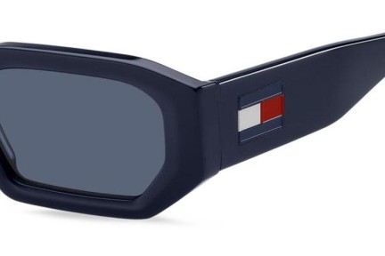 Ochelari de soare Tommy Hilfiger TJ0099/S PJP/KU Pătrați Albaștri