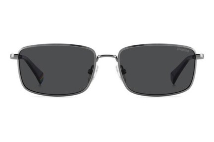 Слънчеви очила Polaroid PLD6227/S/X KJ1/M9 Polarized Правоъгълни Сива