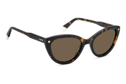 Ochelari de soare Polaroid PLD4175/S/X 086/SP Polarized Cat Eye Havana