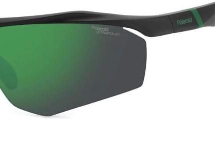 Okulary przeciwsłoneczne Polaroid PLD7055/S 3OL/78 Polarized Prostokątne Czarne