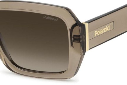 Слънчеви очила Polaroid PLD6223/S/X 09Q/LA Polarized Правоъгълни Кафява