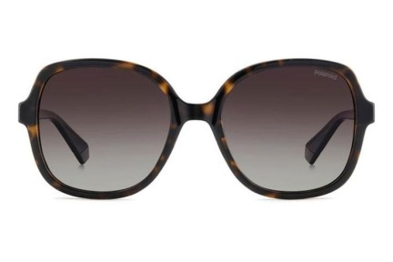 Ochelari de soare Polaroid PLD4177/S/X 086/LA Polarized Pătrați Havana