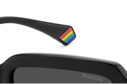 Слънчеви очила Polaroid PLD6223/S/X 807/M9 Polarized Правоъгълни Черна