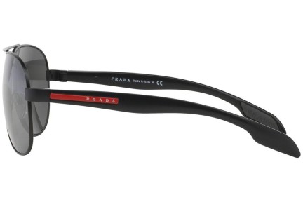 Okulary przeciwsłoneczne Prada Linea Rossa PS53PS 1BO7W1 Pilotki (Aviator) Czarne