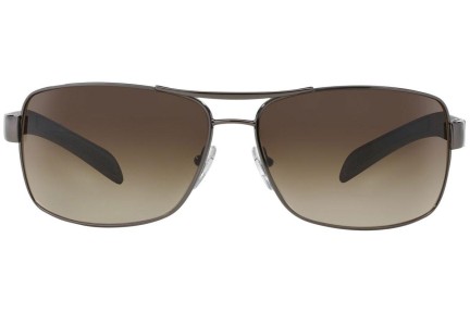 Okulary przeciwsłoneczne Prada Linea Rossa PS54IS 5AV6S1 Prostokątne Szare