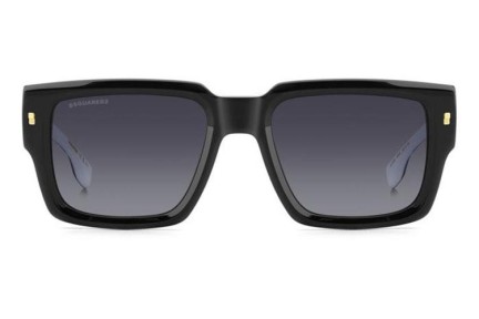 Слънчеви очила Dsquared2 D20143/S 807/9O Правоъгълни Черна