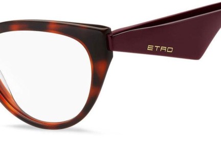 Okulary korekcyjne Etro ETRO0008 086 Kocie oczy Havana