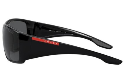 Okulary przeciwsłoneczne Prada Linea Rossa PS04VS 1AB5S0 Prostokątne Czarne