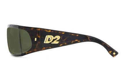 Okulary przeciwsłoneczne Dsquared2 D20140/S 086/QT Prostokątne Havana