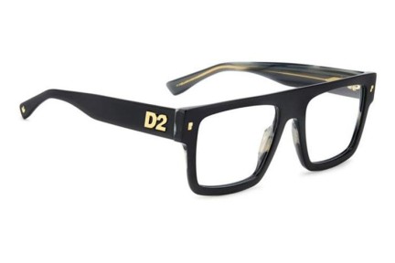 szemüvegeinket Dsquared2 D20147 37N Flat Top Fekete