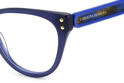 Ochelari Carolina Herrera HER0256 PJP Cat Eye Albaștri