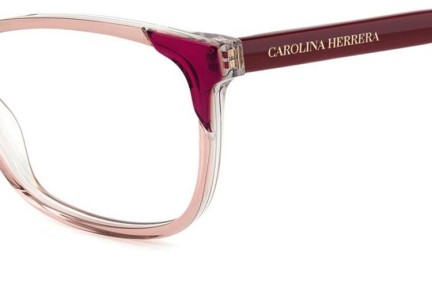 Ochelari Carolina Herrera HER0284 35J Dreptunghiulari Roz