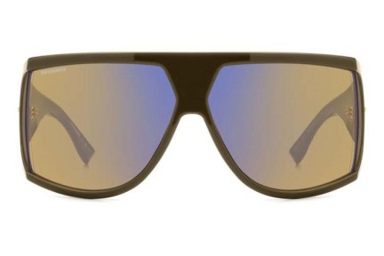 Слънчеви очила Dsquared2 D20124/S 79U/Z0 Flat Top Кафява