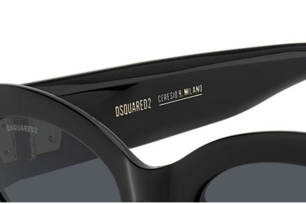 Ochelari de soare Dsquared2 D20150/G/S 807/IR Ovali Negri