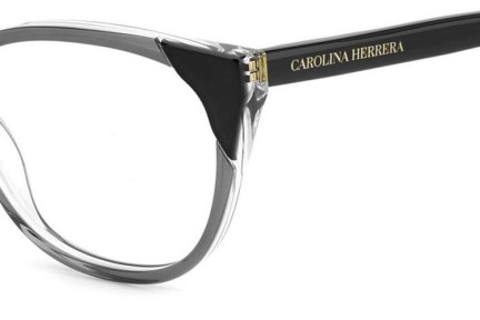 Ochelari Carolina Herrera HER0283 R6S Dreptunghiulari Gri