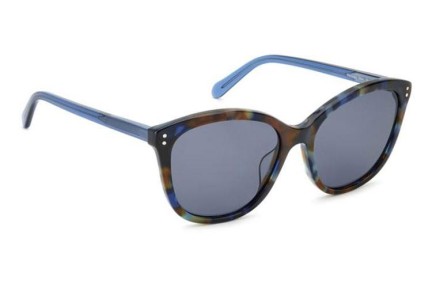 Okulary przeciwsłoneczne Fossil FOS2148/S 086/IR Kocie oczy Havana