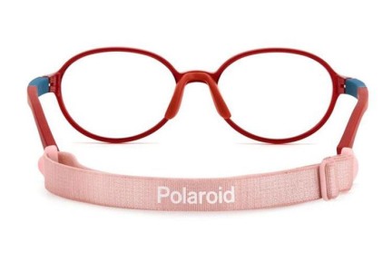 Ochelari Polaroid Junior PLDD840 C9A Ovali Roșii