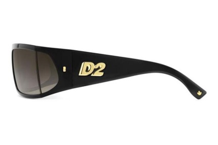 Слънчеви очила Dsquared2 D20140/S 807/HA Правоъгълни Черна