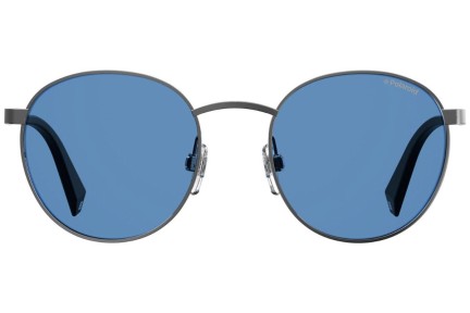 Okulary przeciwsłoneczne Polaroid PLD2053/S PJP/C3 Polarized Okrągłe Niebieskie